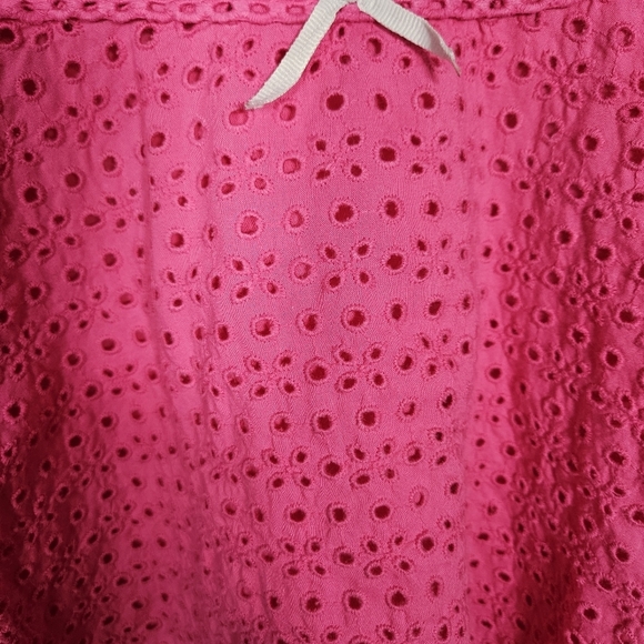 The Children's Place Pink Eyelet Dress Girls Size 10 - Picture 5 of 12